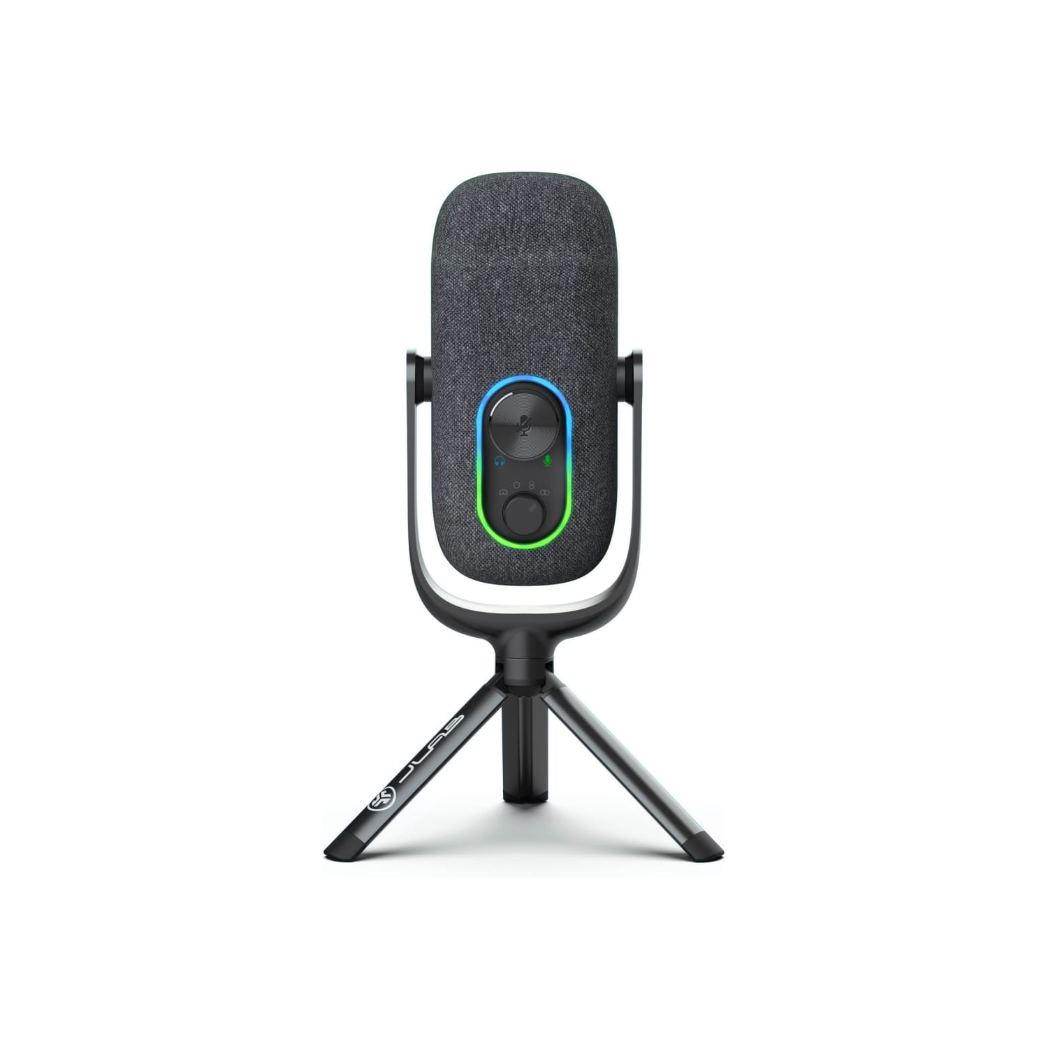 JLab Audio EPIC TALK USB Microphone, 6.69in, Black - Image 6