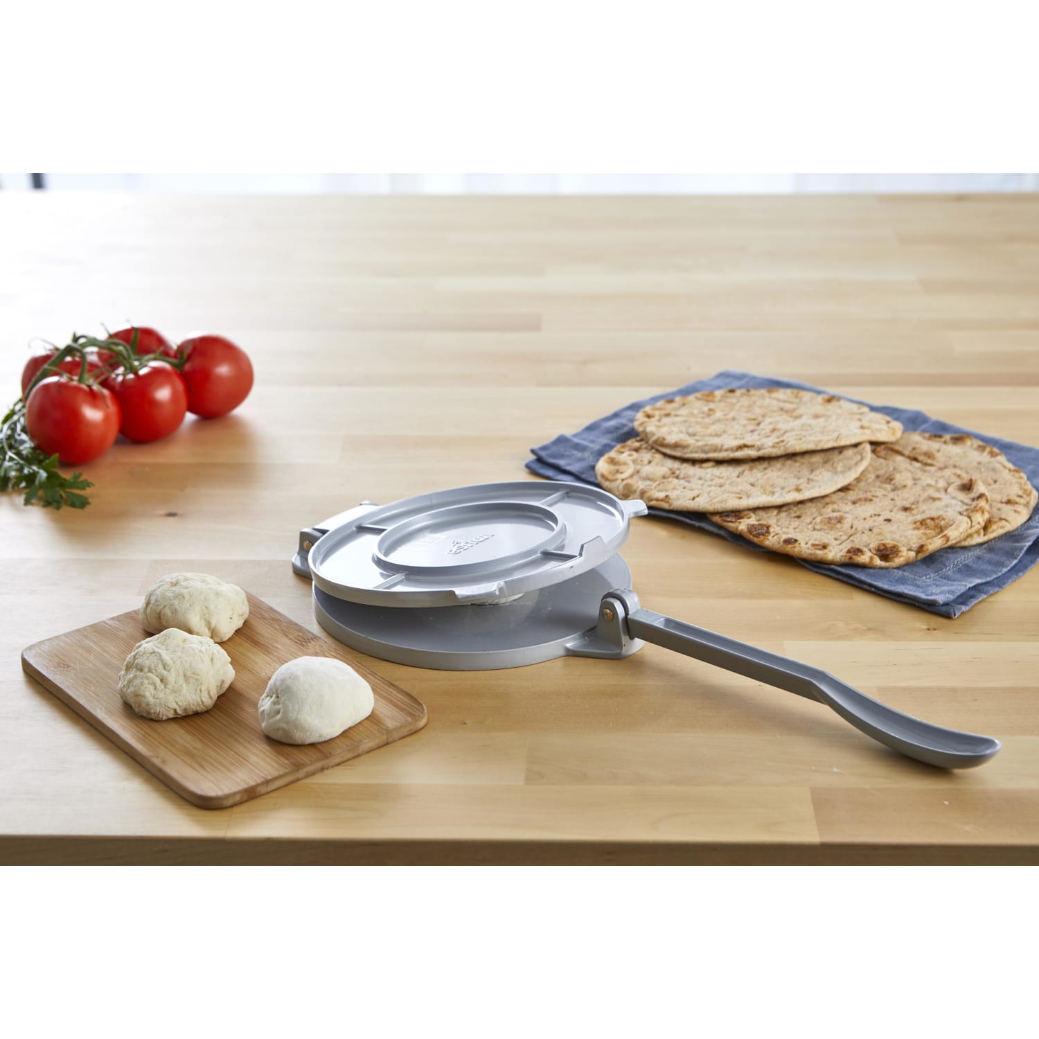 IMUSA Cast Aluminum Tortilla Press, 8in, Gray - Image 5