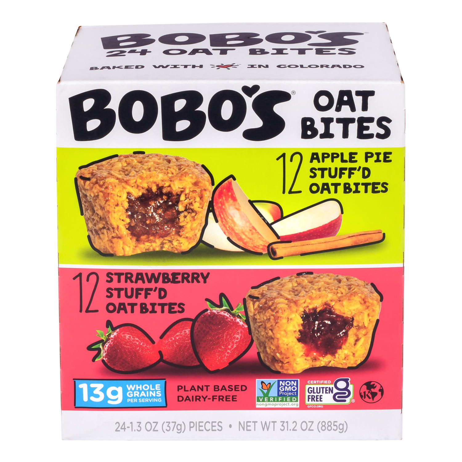 Bobos Oat Bar Bites Variety Pack, 1.3 Oz, Pack Of 24 Bars - Image 3