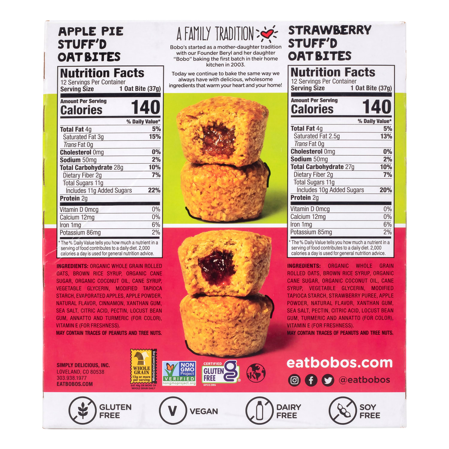 Bobos Oat Bar Bites Variety Pack, 1.3 Oz, Pack Of 24 Bars - Image 4