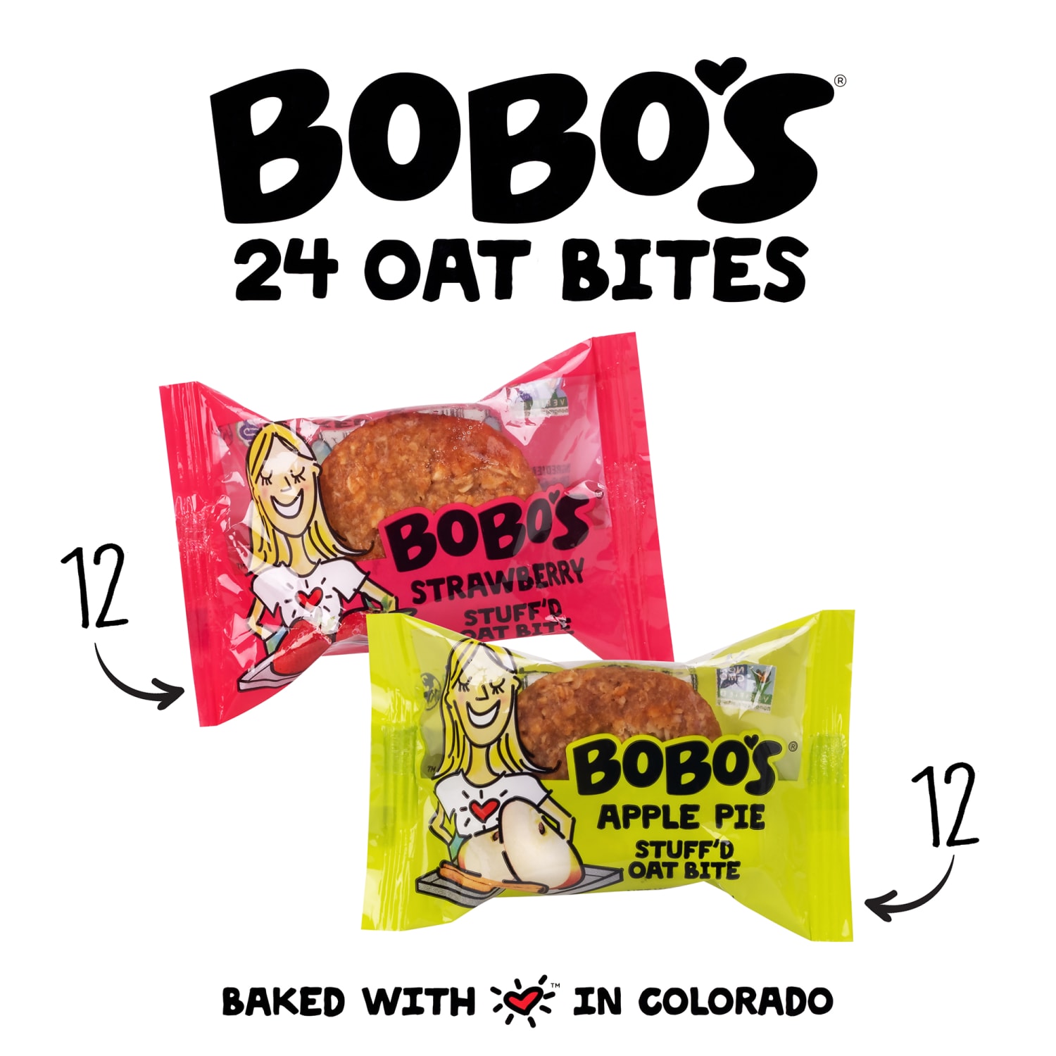 Bobos Oat Bar Bites Variety Pack, 1.3 Oz, Pack Of 24 Bars - Image 5