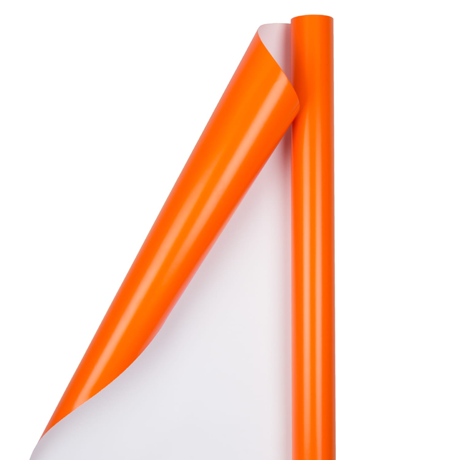 JAM Paper Wrapping Paper, Glossy, 25 Sq Ft, Orange - Image 3