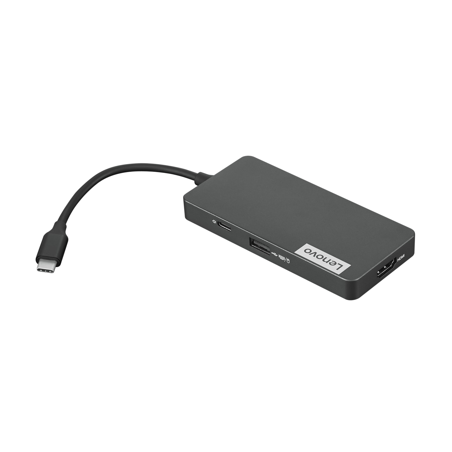 Lenovo USB Type-C 7-In-1 Travel Hub, Iron Gray, GX90T77924 - Image 4