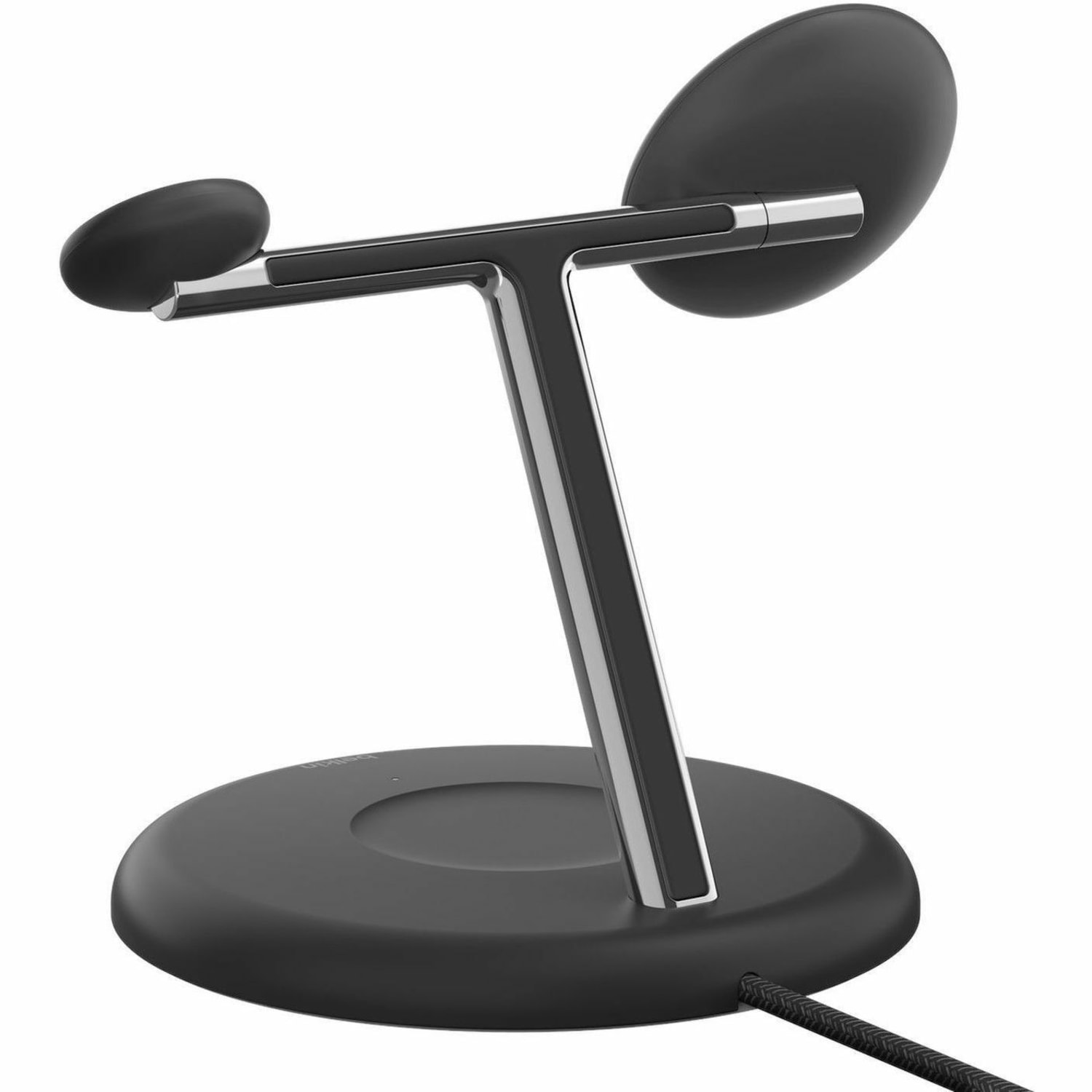 Belkin BoostCharge Pro Cradle - Wireless - iPhone, Apple Watch, AirPods - 3 Slot - Qi2 - Charging Capability - Black - Image 4