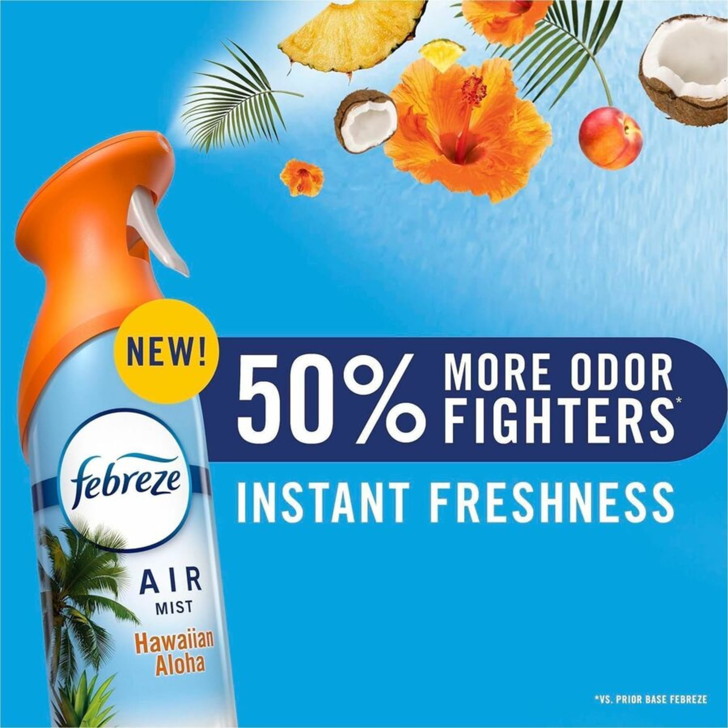 Febreze Air Mist Air Freshener Spray - Spray - 8.1 fl oz (0.3 quart) - Hawaiian Aloha - Odor Neutralizer, Long Lasting - 2 / Pack - Image 4