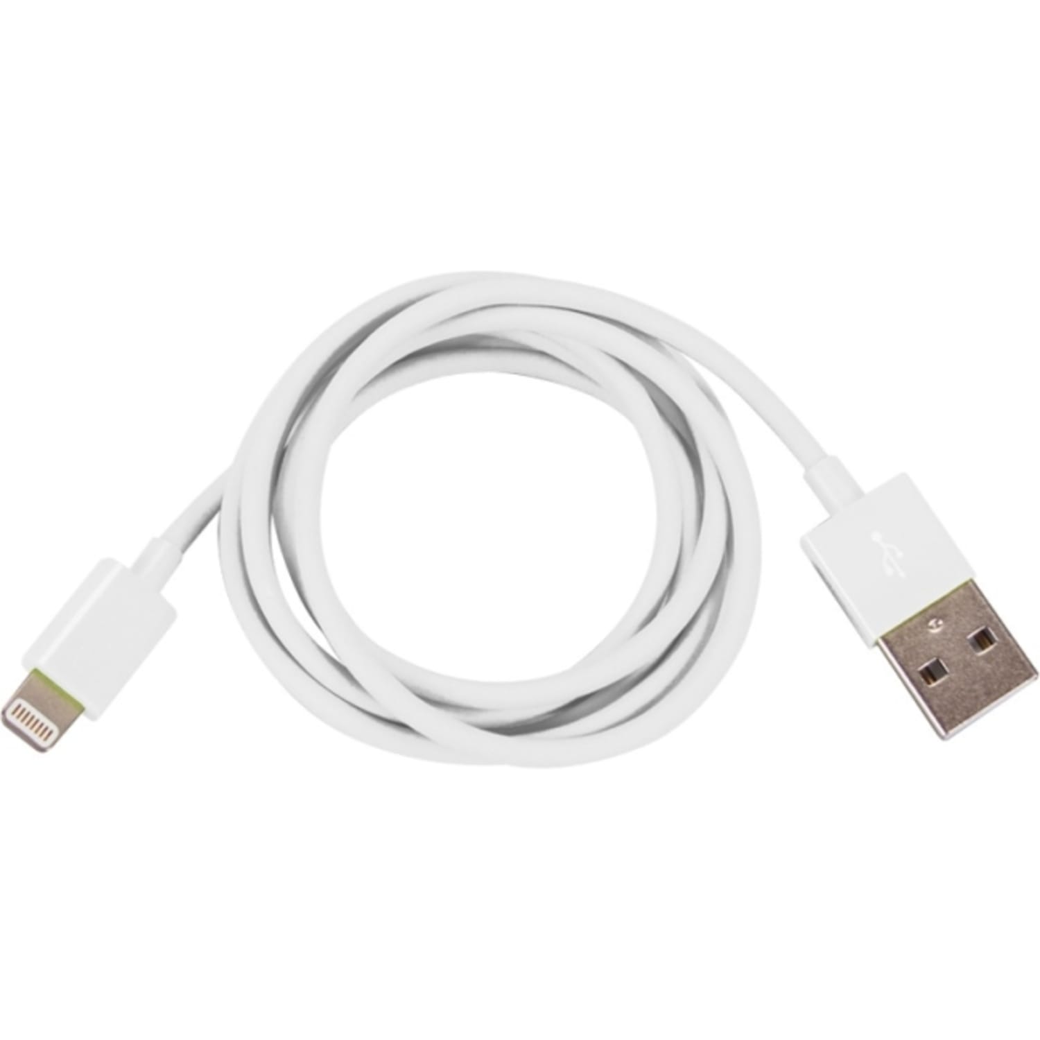 I/OMagic Lightning/USB Data Transfer Cable - 4 ft Lightning/USB Data Transfer Cable - First End: 8-pin USB - Second End: Lightning - MFI - White - Image 3