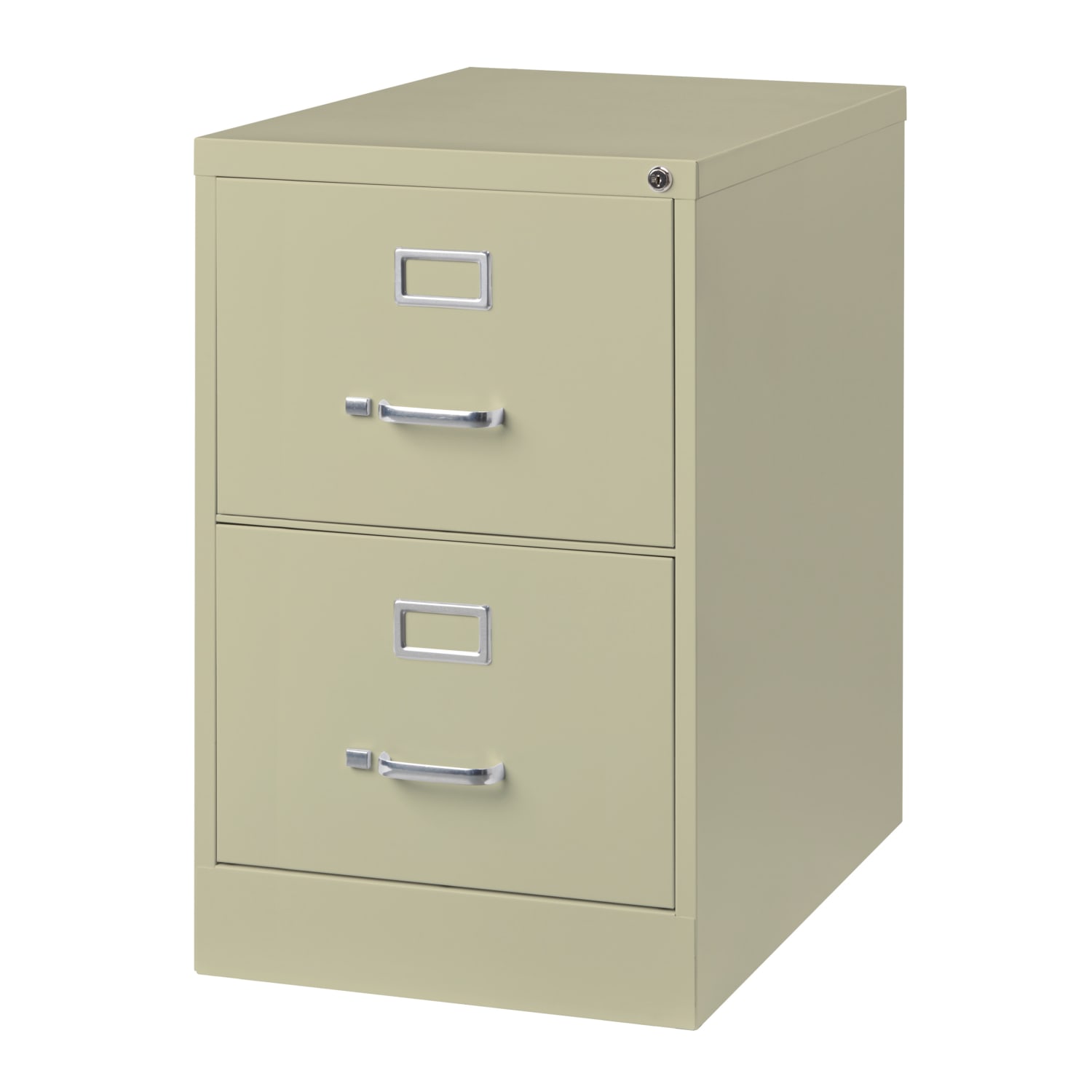 WorkPro 26 1/2inD 2-Drawer Legal-Size Vertical File Cabinet, Putty - Image 4