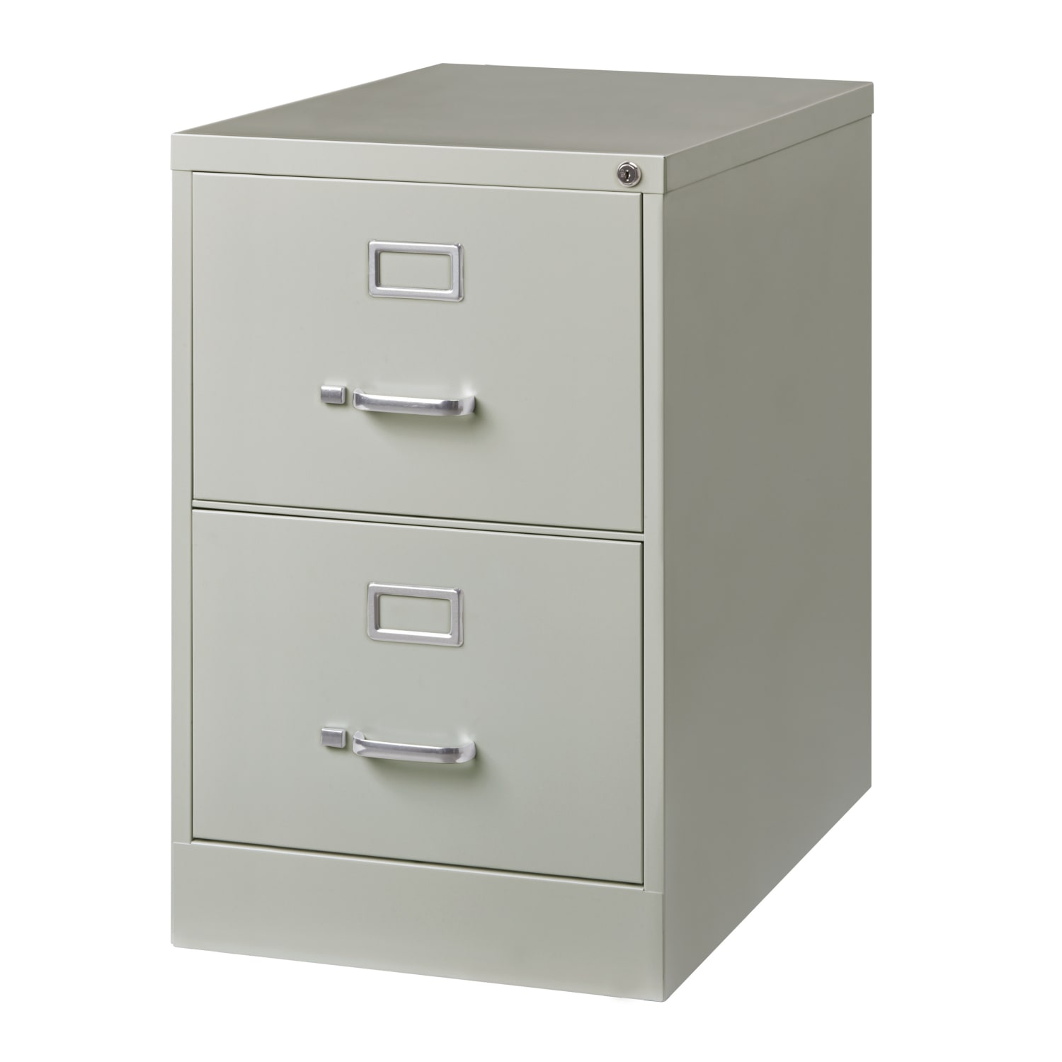 WorkPro 26 1/2inD 2-Drawer Legal-Size Vertical File Cabinet, Light Gray - Image 4