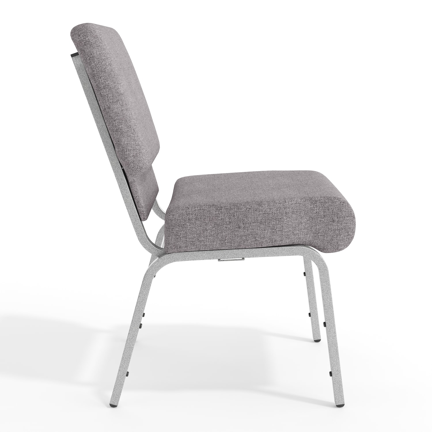 Flash Furniture HERCULES 21inW Stacking Church Chair GraySilvervein PopularChairscom