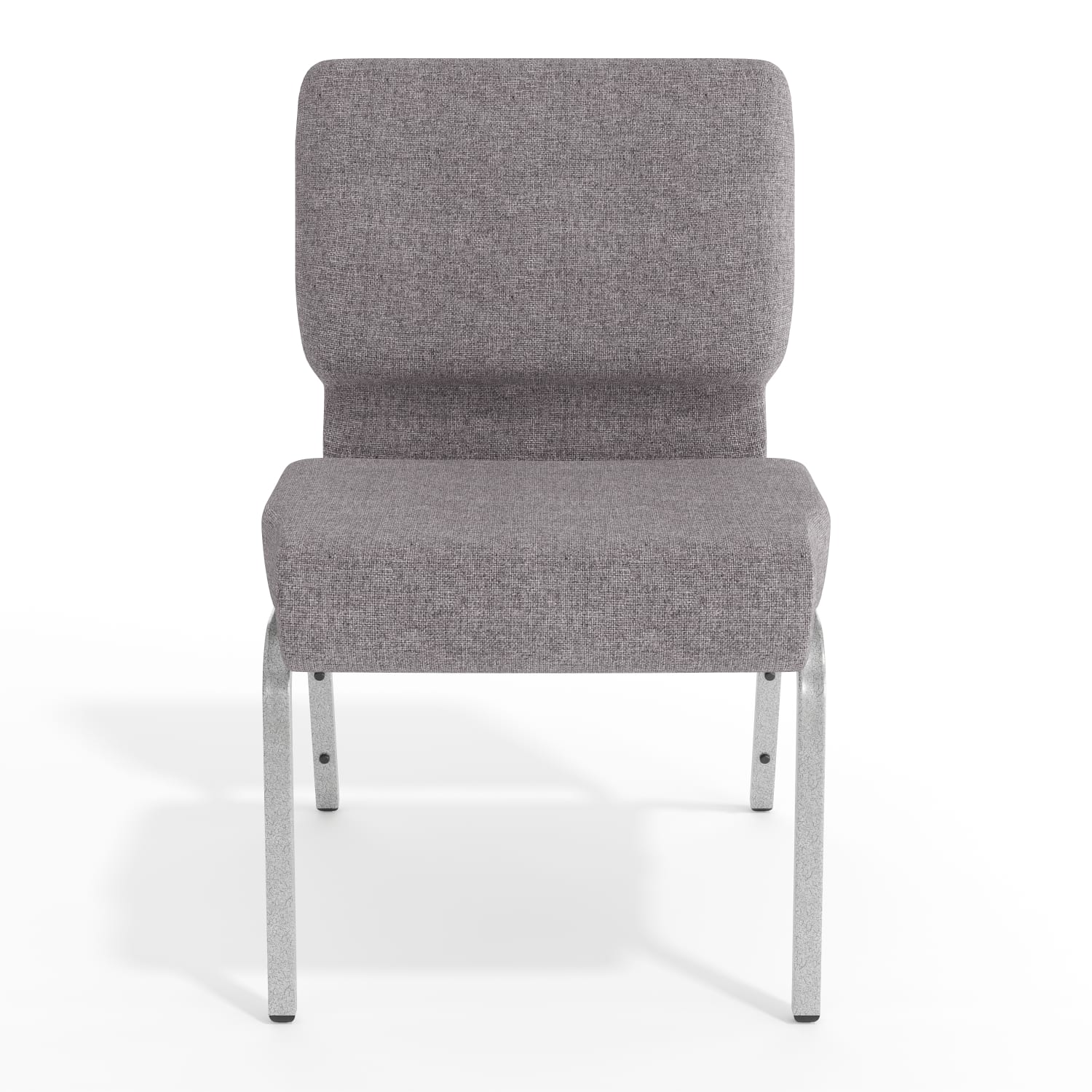 Flash Furniture HERCULES 21inW Stacking Church Chair GraySilvervein PopularChairscom