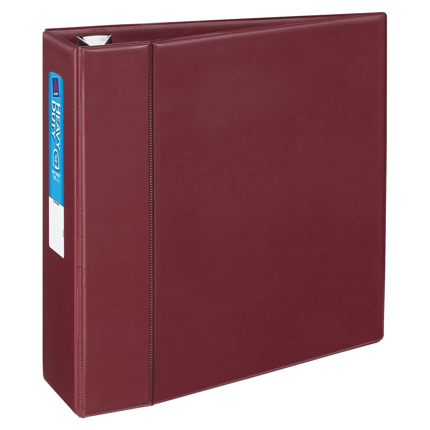 Avery Heavy-Duty 3-Ring Binder With Locking One-Touch EZD Rings, 4in D-Rings, 45% Recycled, Maroon - Image 5