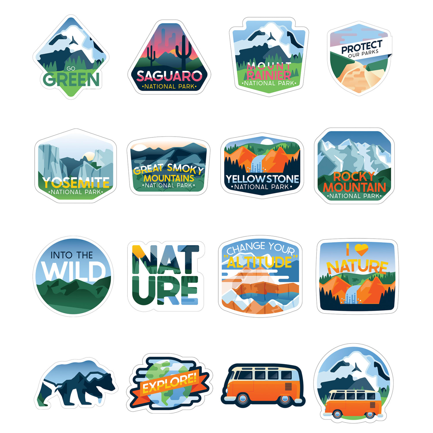 Carson Dellosa Education Vinyl Stickers, Medium, Adventure, 100 Stickers Per Pack, Bundle Of 3 Packs - Image 3
