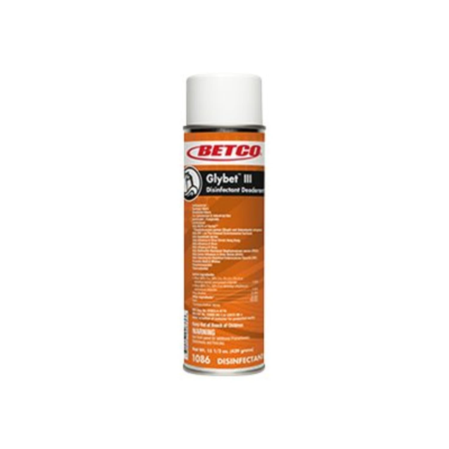Betco Glybet III Disinfectant, 15.5 Oz Bottle, Citrus Scent, Case Of 12 - Image 4