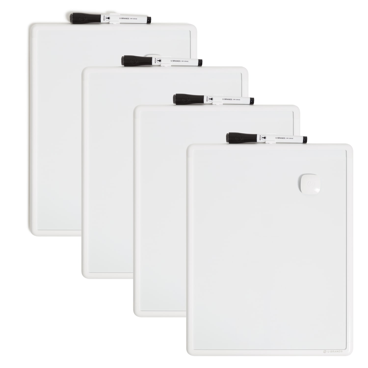 U Brands Contempo Magnetic Dry-Erase Board Bundle, 11in X 14in, 4 Pack (3259U00-01) - Image 4