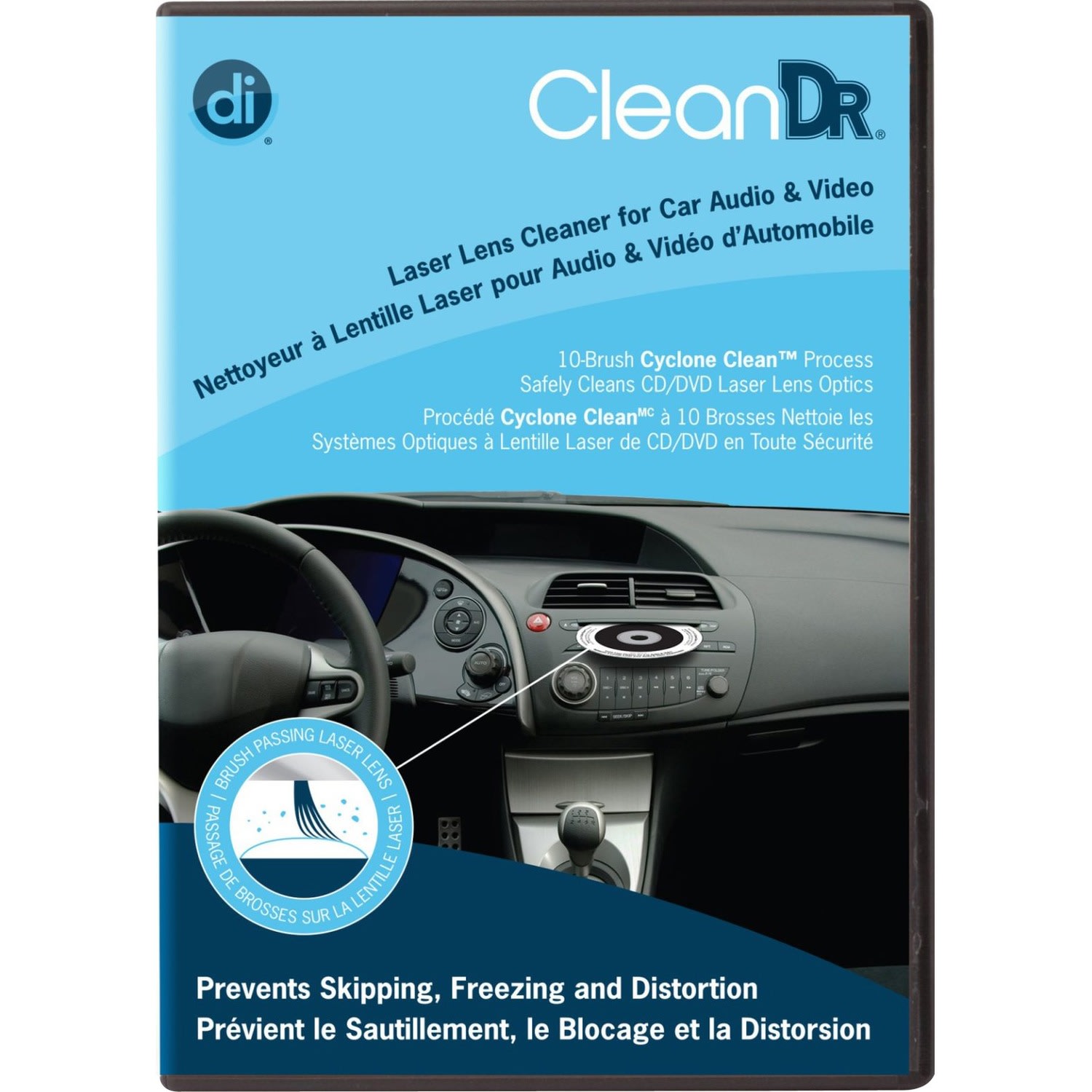Digital Innovations CleanDr. Car A/V Laser Lens Cleaner, 4-3/4in - Image 3