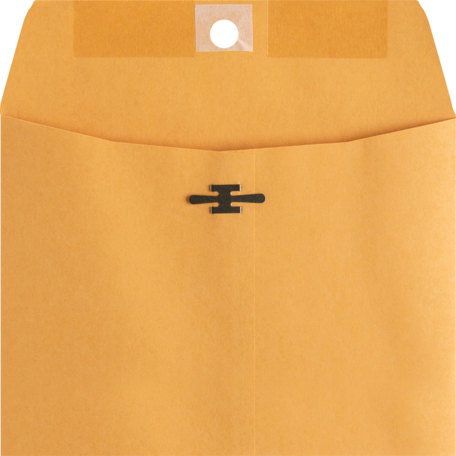 Business Source Heavy-duty Metal Clasp Envelopes - Clasp - #55 - 6in Width x 9in Length - 28 lb - Clasp - Kraft - Kraft - 100 / Box - Image 5