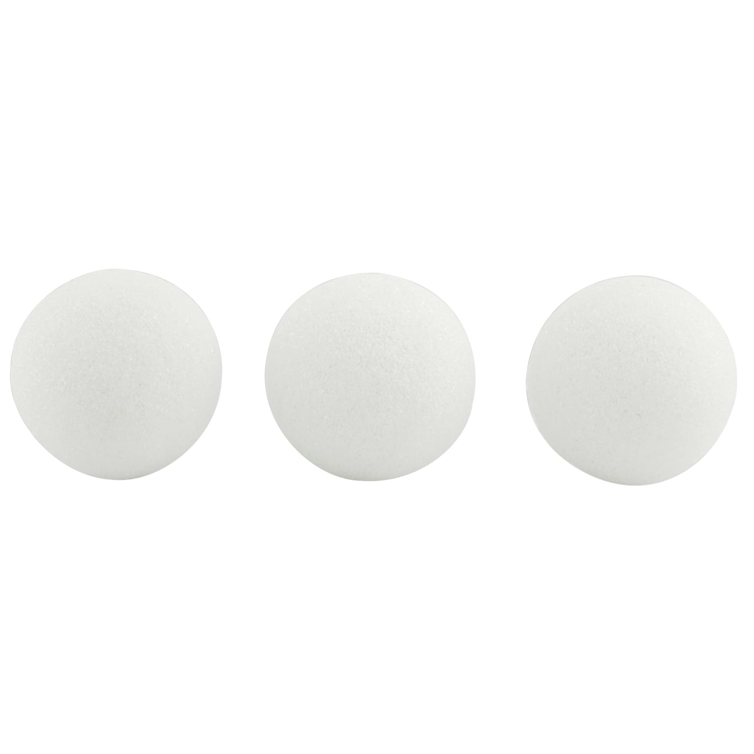 Hygloss Craft Foam Balls, 3 Inch, White, 12 Balls Per Pack, Set Of 2 Packs - Image 3