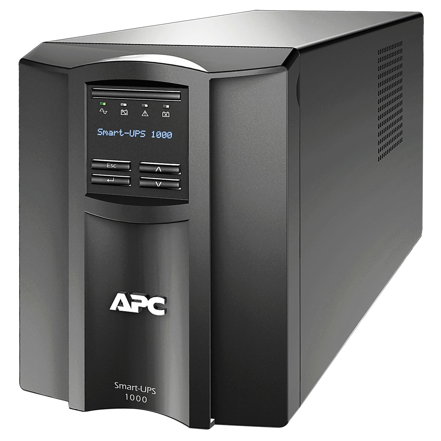 APC Smart-UPS 8-Outlet Standalone Tower Uninterruptible Power Supply, 1,000VA/700 Watts, SMT1000C