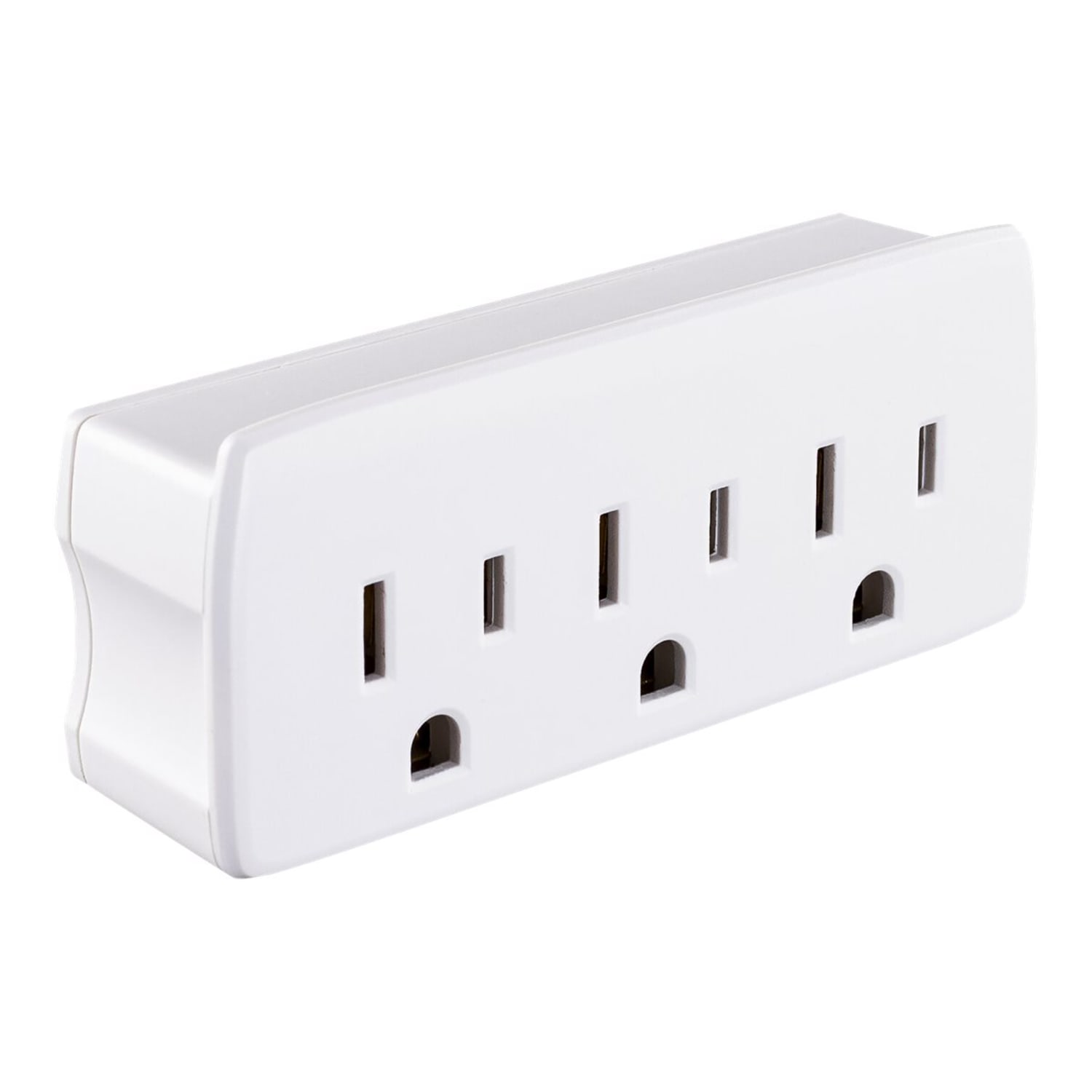CyberPower GT3W Straight Outlet Adapter - 3 - NEMA 5-15R Outlet(s), NEMA 5-15P Plug Type, Straight Plug Style, White - Image 4