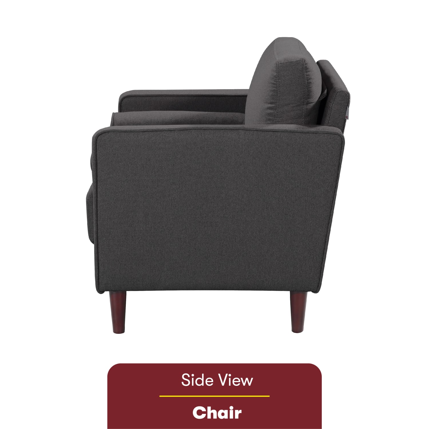 Lifestyle Solutions Lillian Chair Heather Gray PopularChairscom Lifestyle Solutions Lillian Chair Heather Gray PopularChairscom