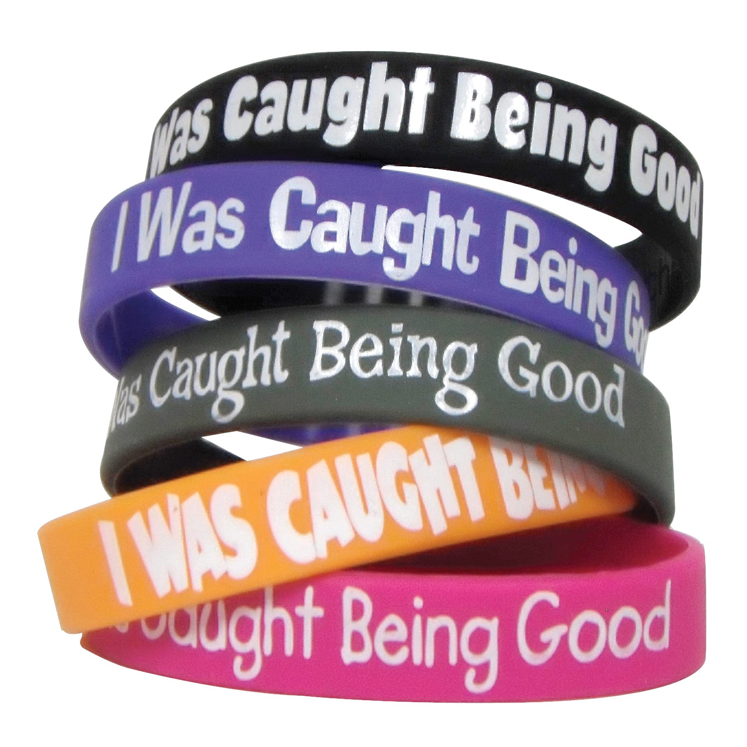 Teacher Created Materials I Was Caught Being Good Wristbands, 10 Wristbands Per Pack, Set Of 6 Packs - Image 3