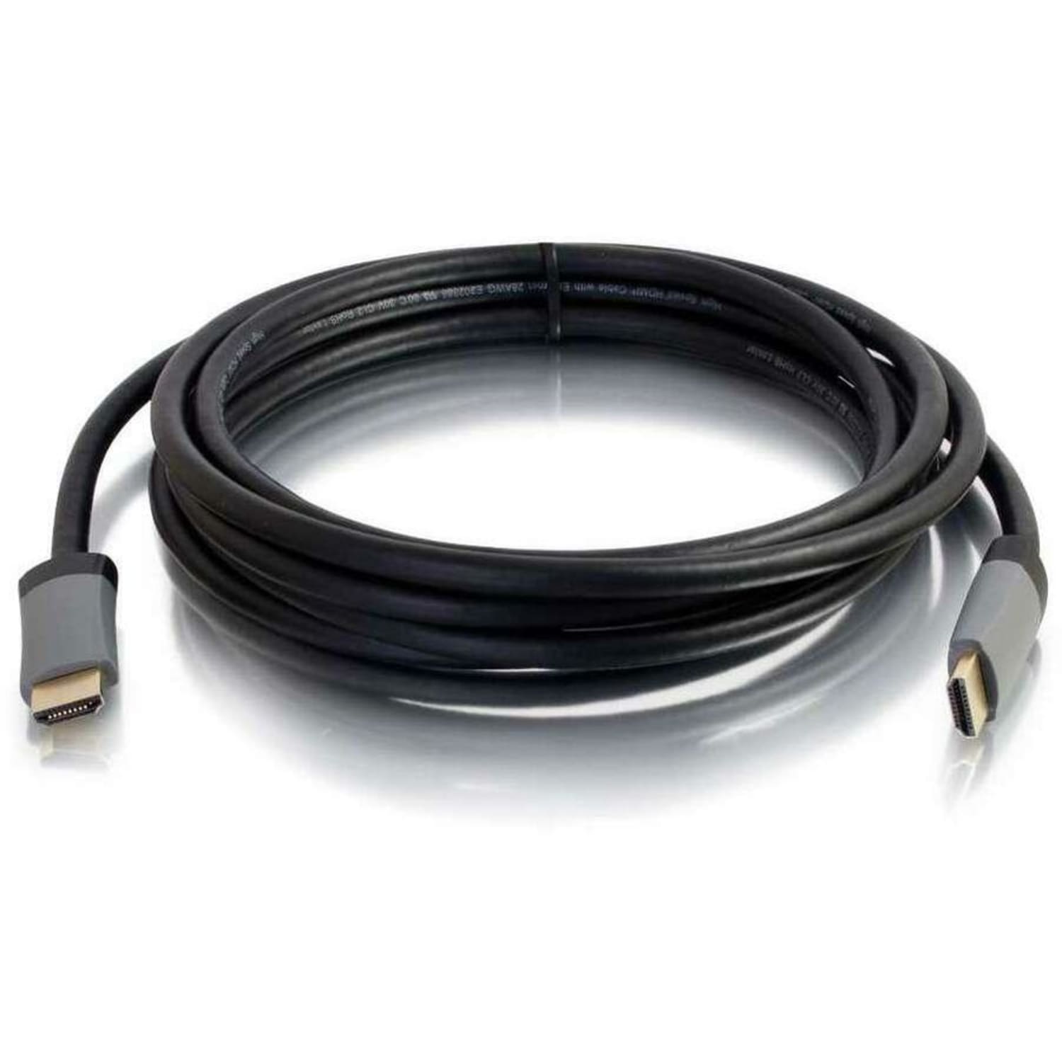 C2G 7m Select HDMI Cable with Ethernet 4K 30Hz - In-Wall CL2-Rated (23ft) - 22.97 ft HDMI A/V Cable for Audio/Video Device, Home Theater System - First End: 1 x HDMI Digital Audio/Video - Male - Second End: 1 x HDMI Digital Audio/Video - Male - Image 4