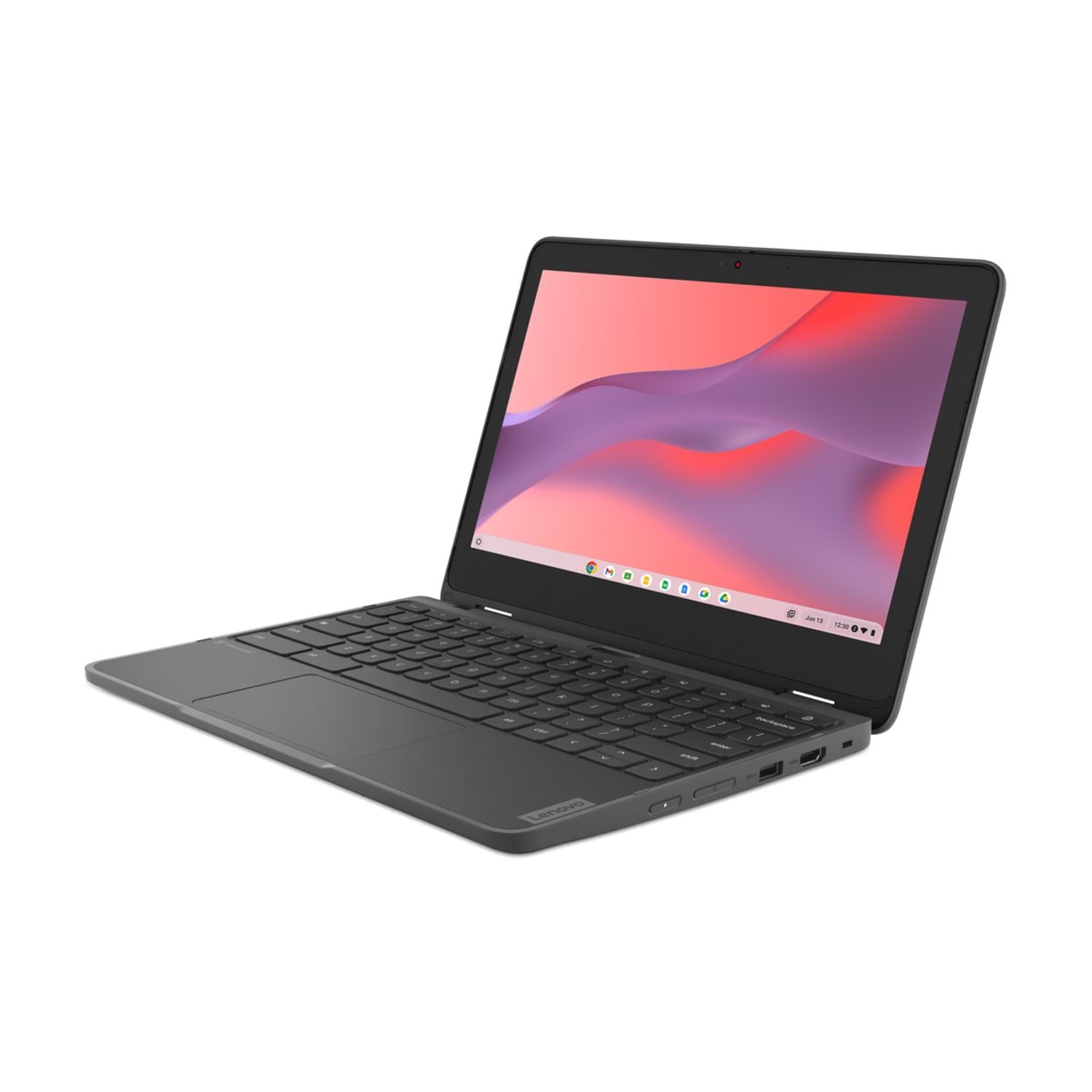 Lenovo 300e Yoga Chromebook Gen 4 82W20003US 11.6in Touchscreen Convertible 2 in 1 Chromebook - HD - 1366 x 768 - Octa-core (ARM Cortex A76 Dual-core (2 Core) 2.05 GHz + Cortex A55 Hexa-core (6 Core) 2 GHz) - 4 GB Total RAM - 4 GB On-board Memory - Image 3