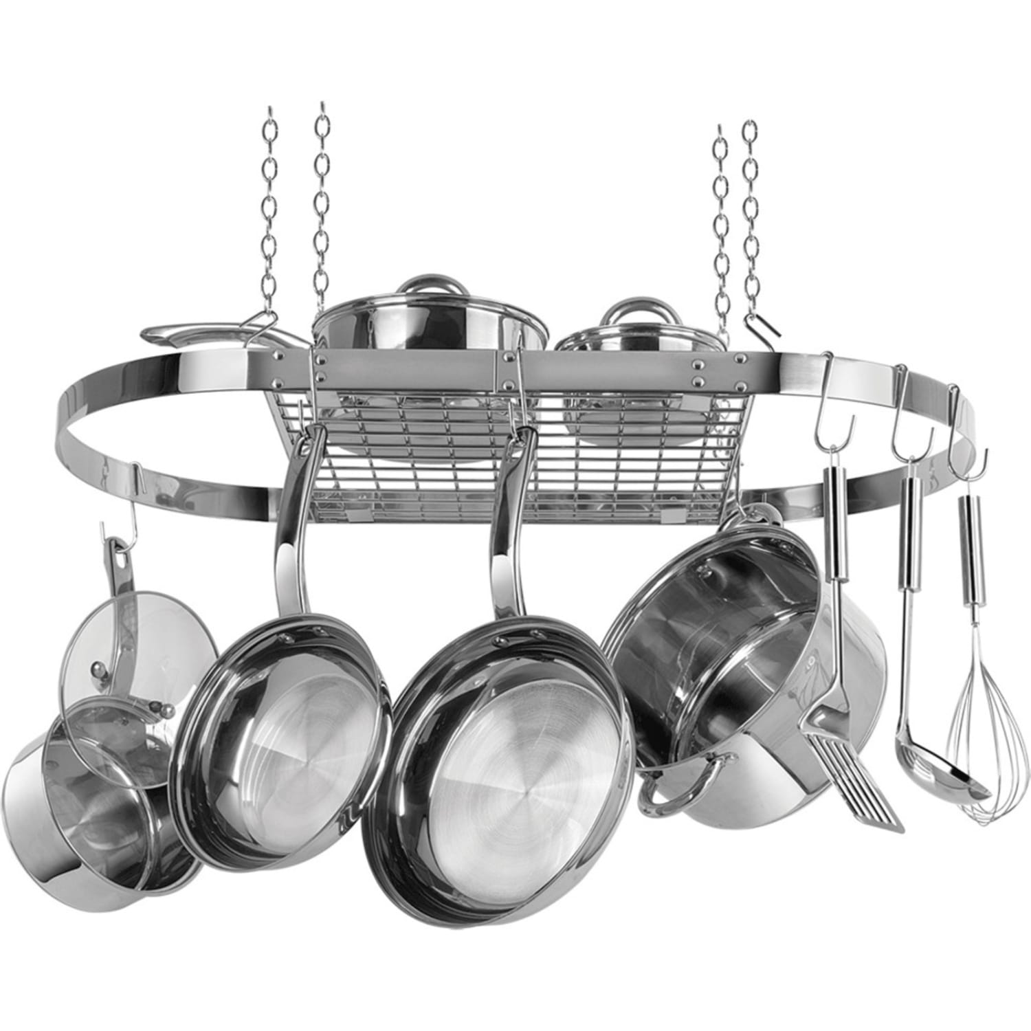 Range Kleen Pot Rack - Stainless Steel - Image 3