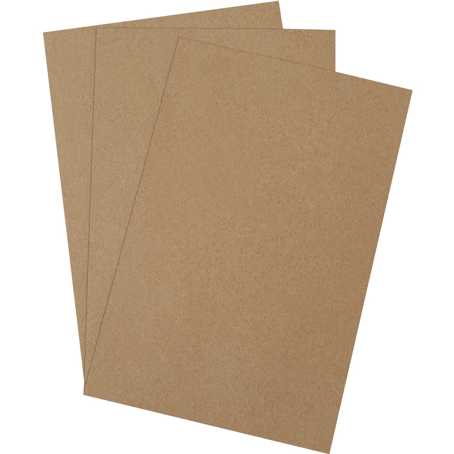 Partners Brand Chipboard Pads, 12in x 18in, Kraft, Case Of 420