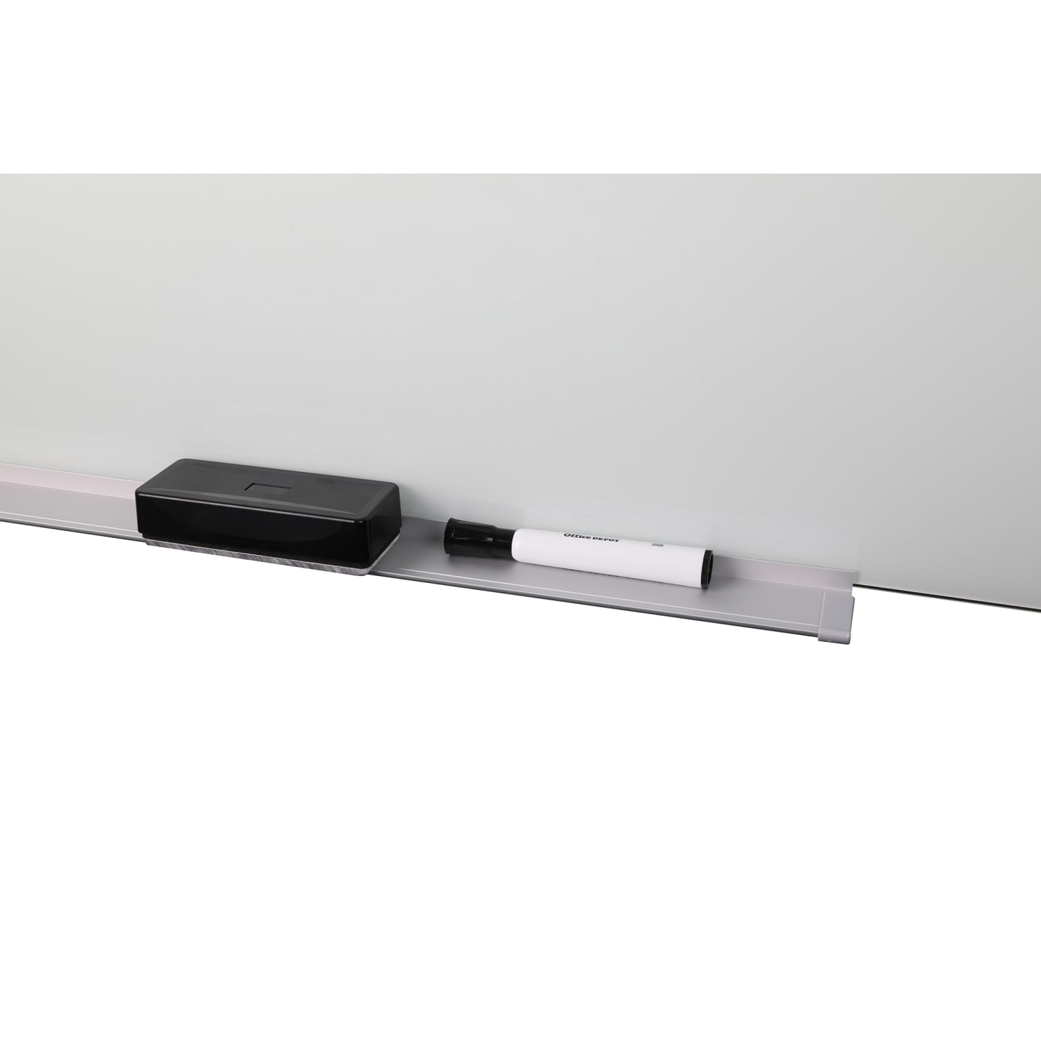 WorkPro Magnetic Glass Unframed Dry-Erase Whiteboard, 96in x 48in, White - Image 6