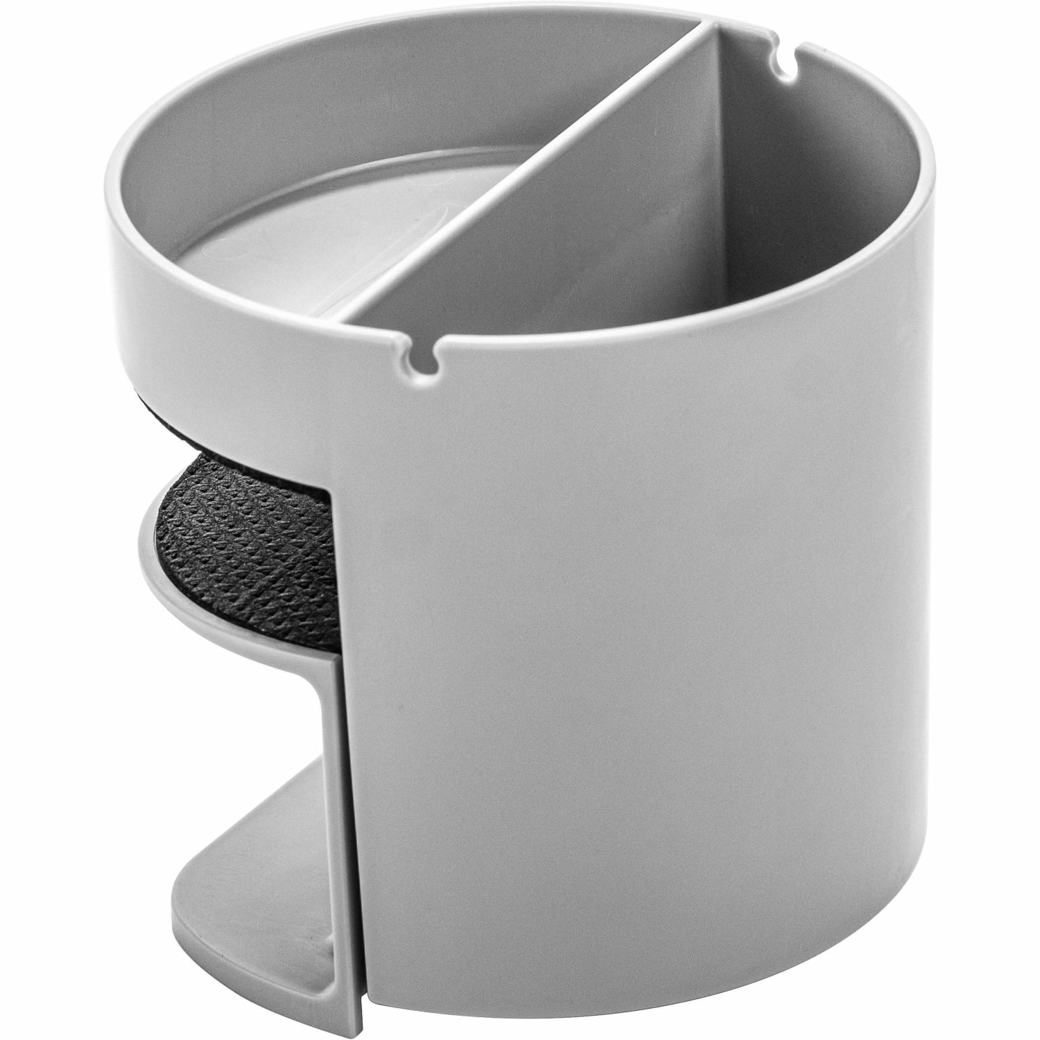 Deflecto Standing Desk Cup Holder Organizer, Gray - Image 6