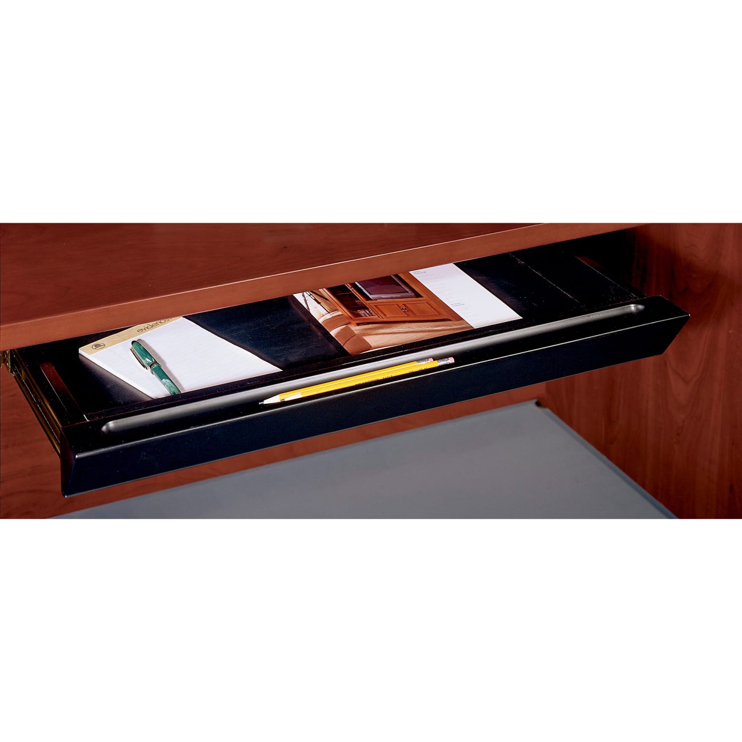 Bush Business Furniture Pencil Storage Drawer, Black, Standard Delivery - Image 6