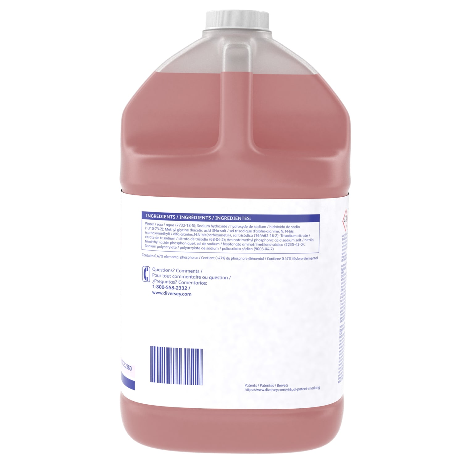 Diversey Sealed Air Suma Nova L6 Mechanical Dish Detergent, Ammonia, 1 Gallon, Pack Of 4 Jugs - Image 4