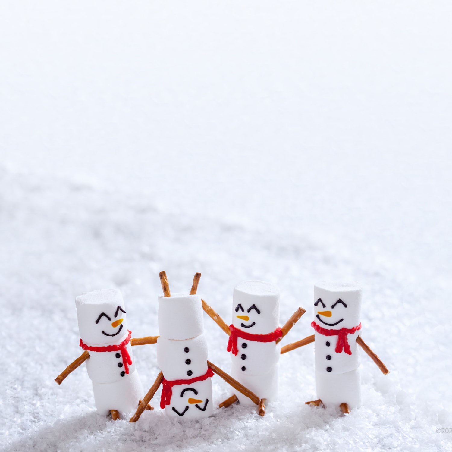 Great Papers! Holiday-Themed Letterhead Paper Stationery, 8-1/2in x 11in, Marshmallow Snowmen, Pack Of 80 Sheets - Image 5