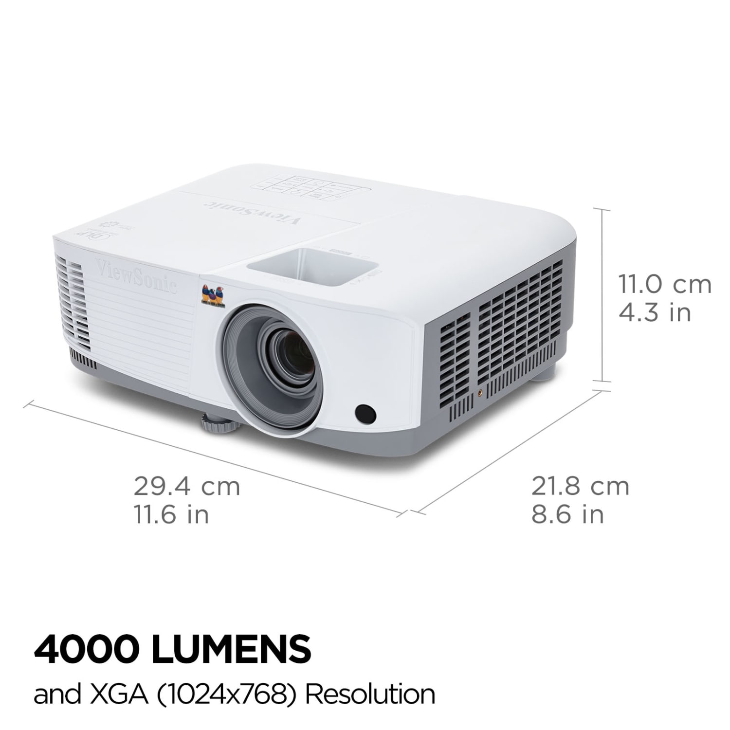 ViewSonic 3-D Ready DLP Projector, PA503X - Image 3