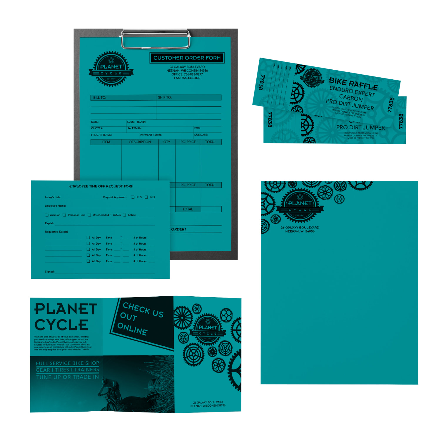 Neenah Astrobrights Bright Color Copy Paper, 1 Ream, Terrestrial Teal, Letter (8.5in x 11in), 500 Sheets Per Ream, 24 Lb, 94 Brightness, 30% Recycled - Image 5