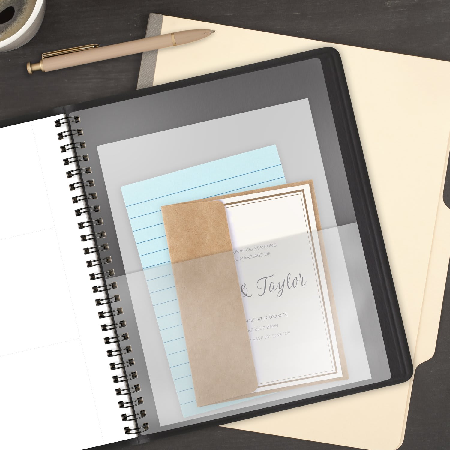 AT-A-GLANCE Academic 2026-2027 18-Month Monthly Planner, Black, Medium, 7in x 8 3/4in - Image 5
