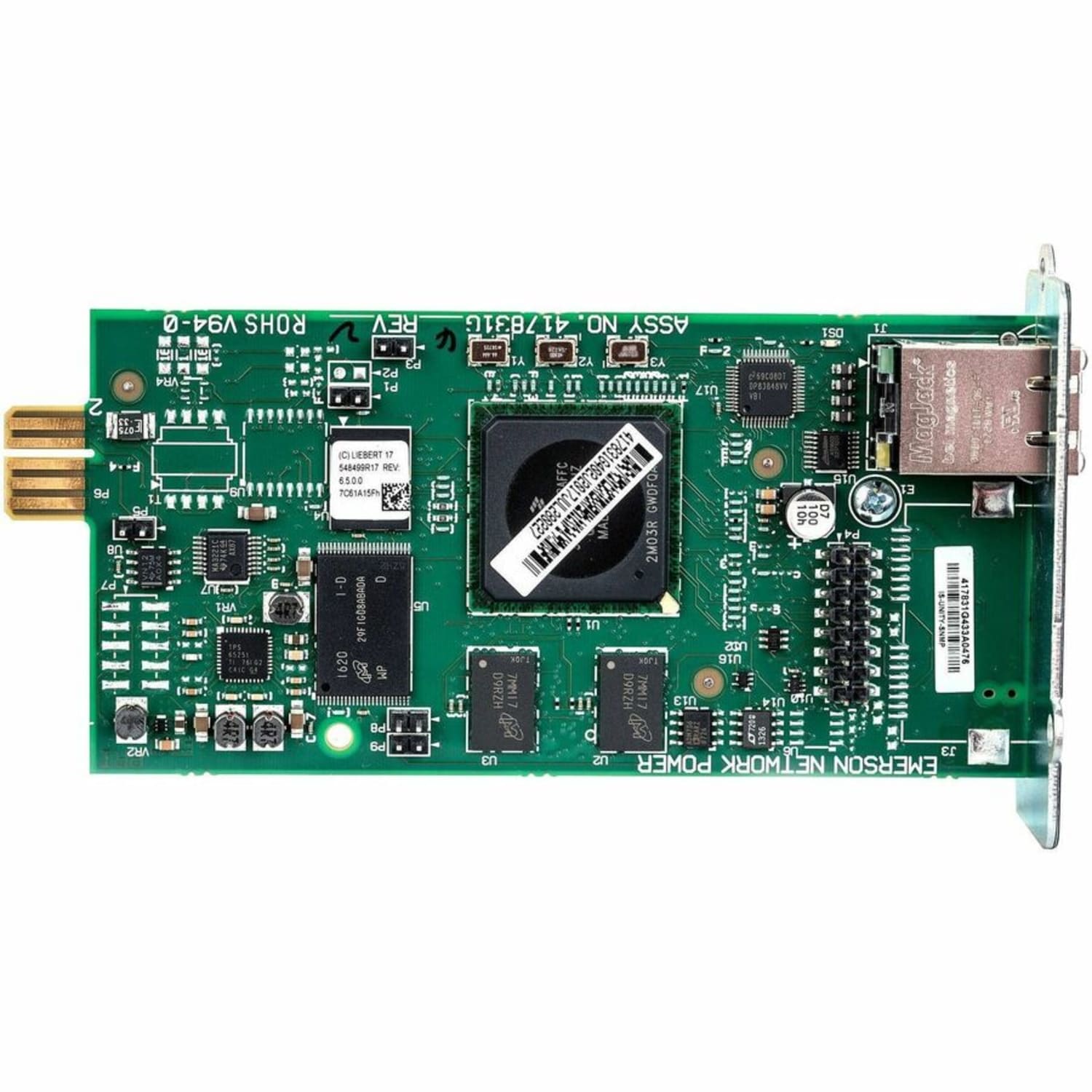 Vertiv Liebert IntelliSlot Unity - SNMP - Network Card | Remote Monitoring - Data Center Monitoring| Adapter| 10Mb LAN/100Mb LAN |Micro-USB Port - Image 3