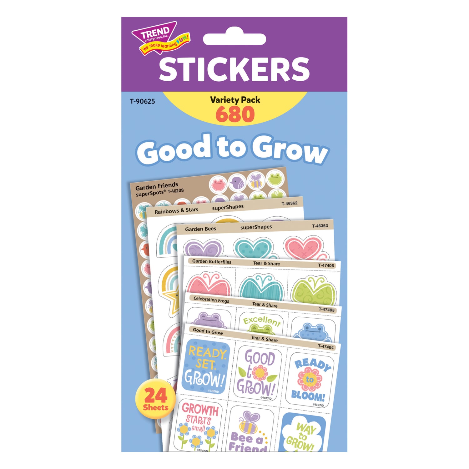 TREND Good to Grow Sticker Variety Packs, 680 Stickers Per Pack, Bundle Of 2 Packs - Image 4