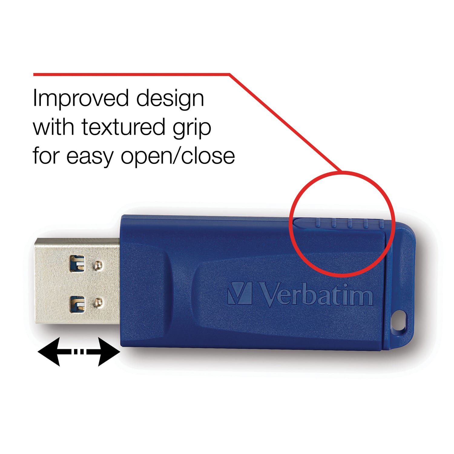 Verbatim 128GB USB Flash Drive - Blue - 128GB - Image 6