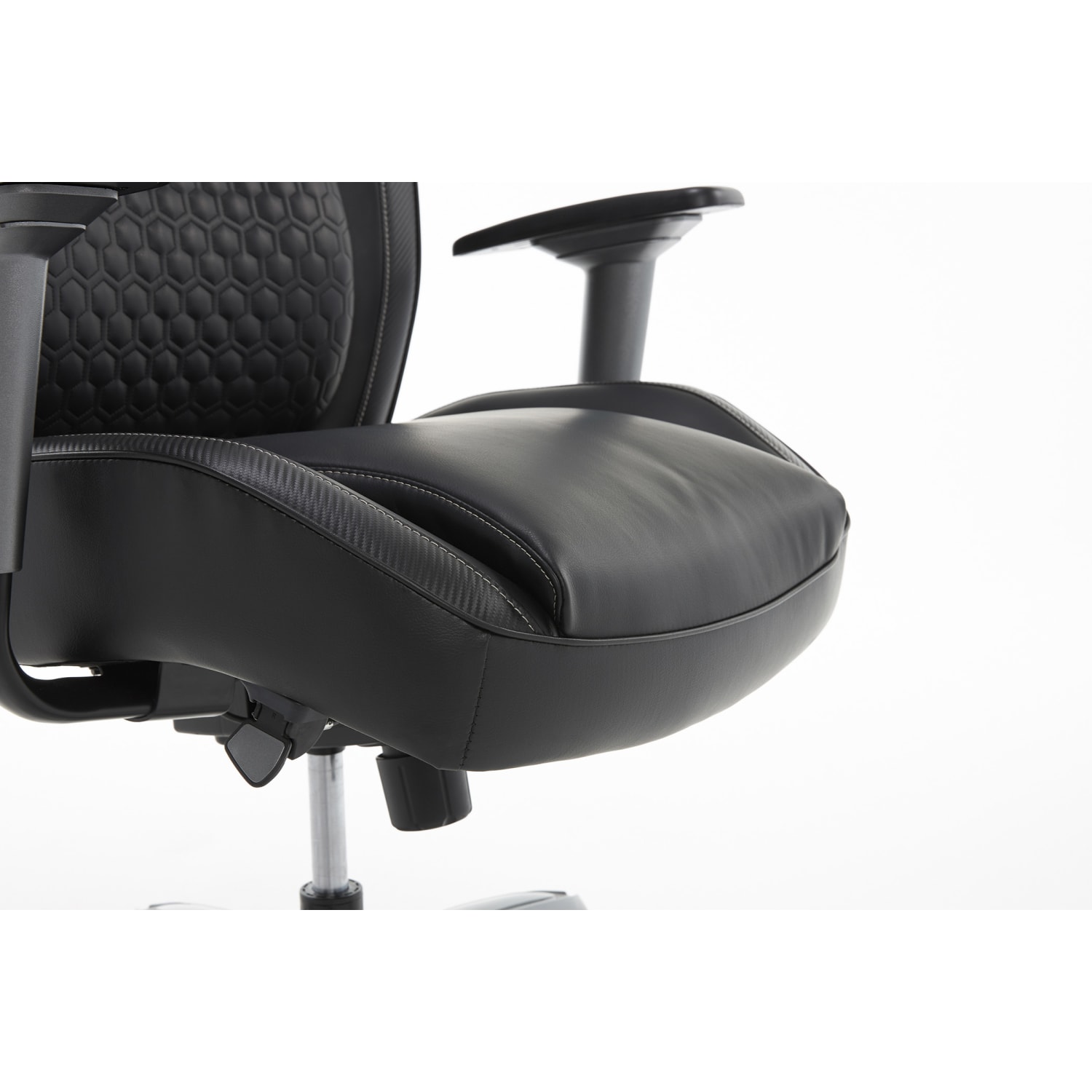 Shaquille ONeal Zephyrus Ergonomic Bonded Leather HighBack Executive Office Chair Black PopularChairscom Shaquille O Neal Zephyrus Ergonomic Bonded Leather High Back Executive Office Chair Black PopularChairscom