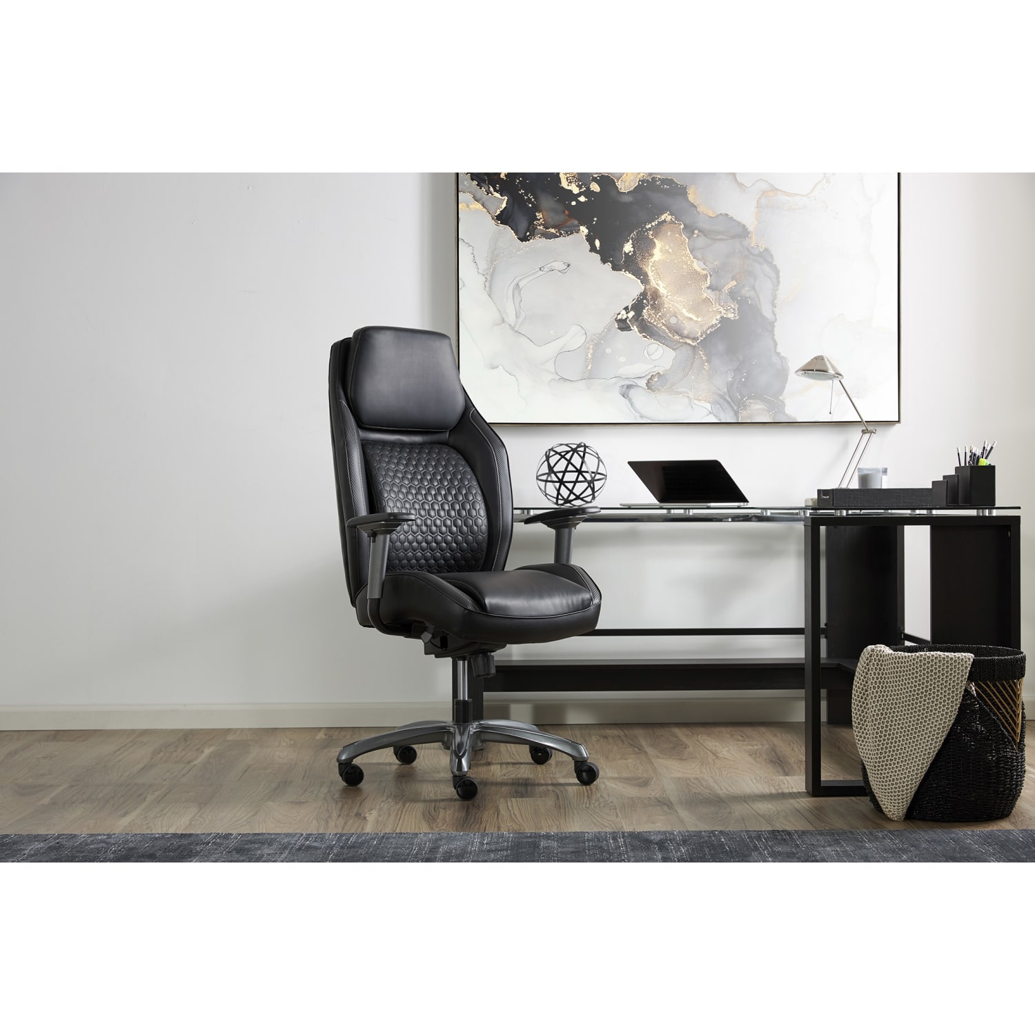 Shaquille ONeal Zephyrus Ergonomic Bonded Leather HighBack Executive Office Chair Black PopularChairscom Shaquille O Neal Zephyrus Ergonomic Bonded Leather High Back Executive Office Chair Black PopularChairscom