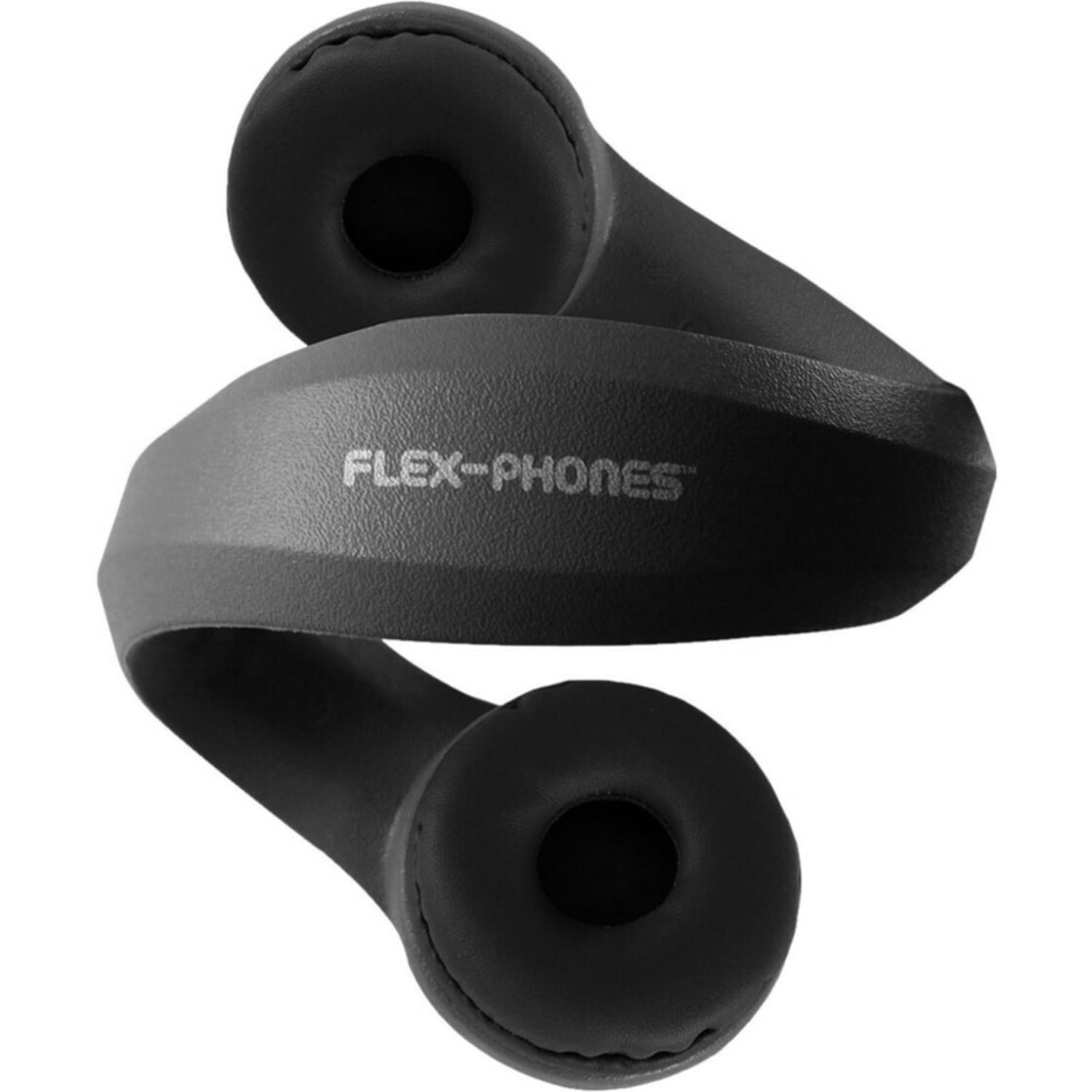 Hamilton Buhl Kids Flex-Phones TRRS Headset With Gooseneck Microphone - BLACK - Stereo - Mini-phone (3.5mm) - Wired - 32 Ohm - 20 Hz - 20 kHz - Over-the-head - Binaural - Ear-cup - 4 ft Cable - Omni-directional, Noise Cancelling Microphone - Image 5