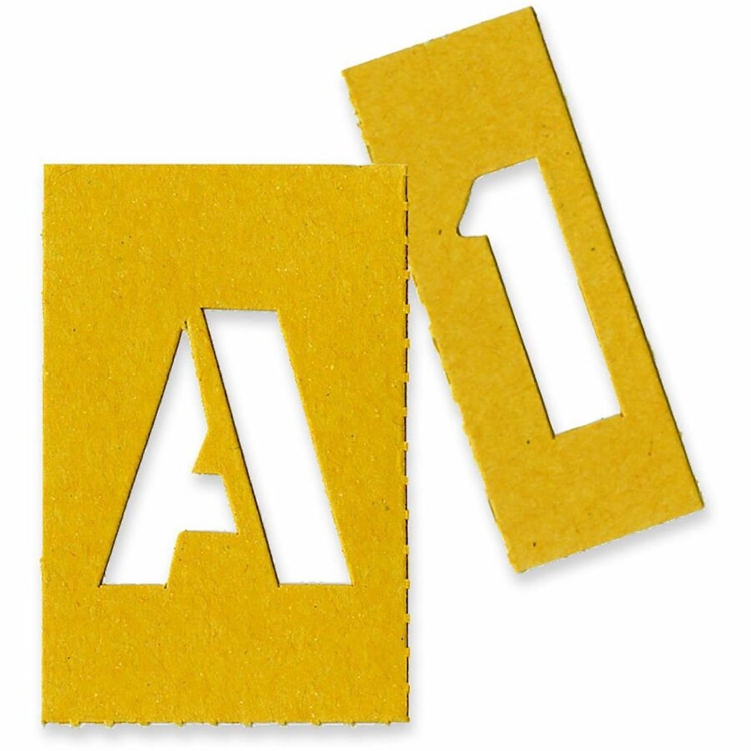 Chartpak Pickett Painting Stencils, Numbers/Letters, 1in - Image 4