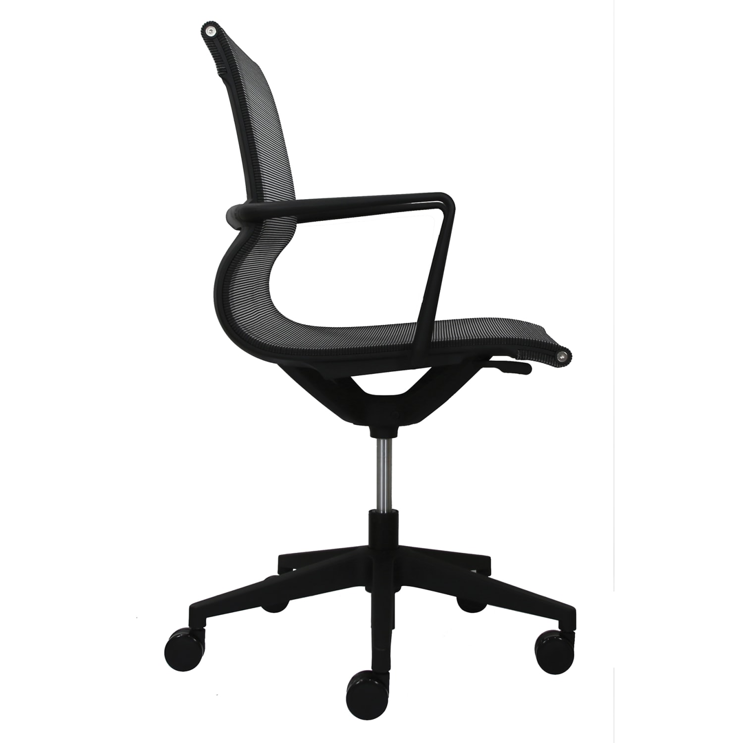 Eurotech Kinetic Mesh Task Chair With Flex Back Black PopularChairscom Eurotech Kinetic Mesh Task Chair With Flex Back Black PopularChairscom