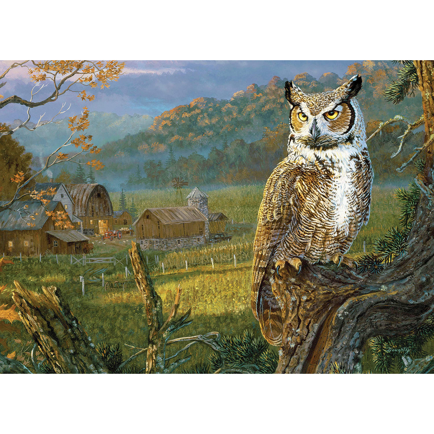 Willow Creek Press 1,000-Piece Puzzle, Edge of the Night - Image 3