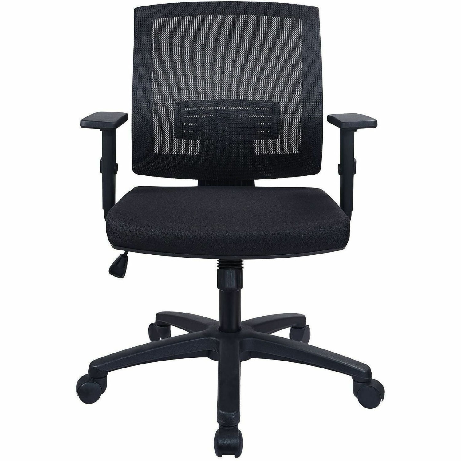 Lorell Soho Mid Back Task Chair Black PopularChairscom
