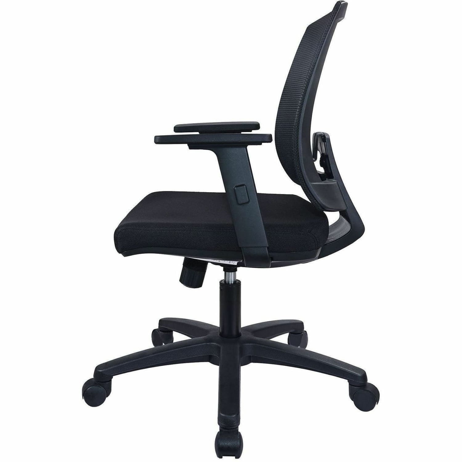 Lorell Soho Mid-Back Task Chair, Black - Image 5