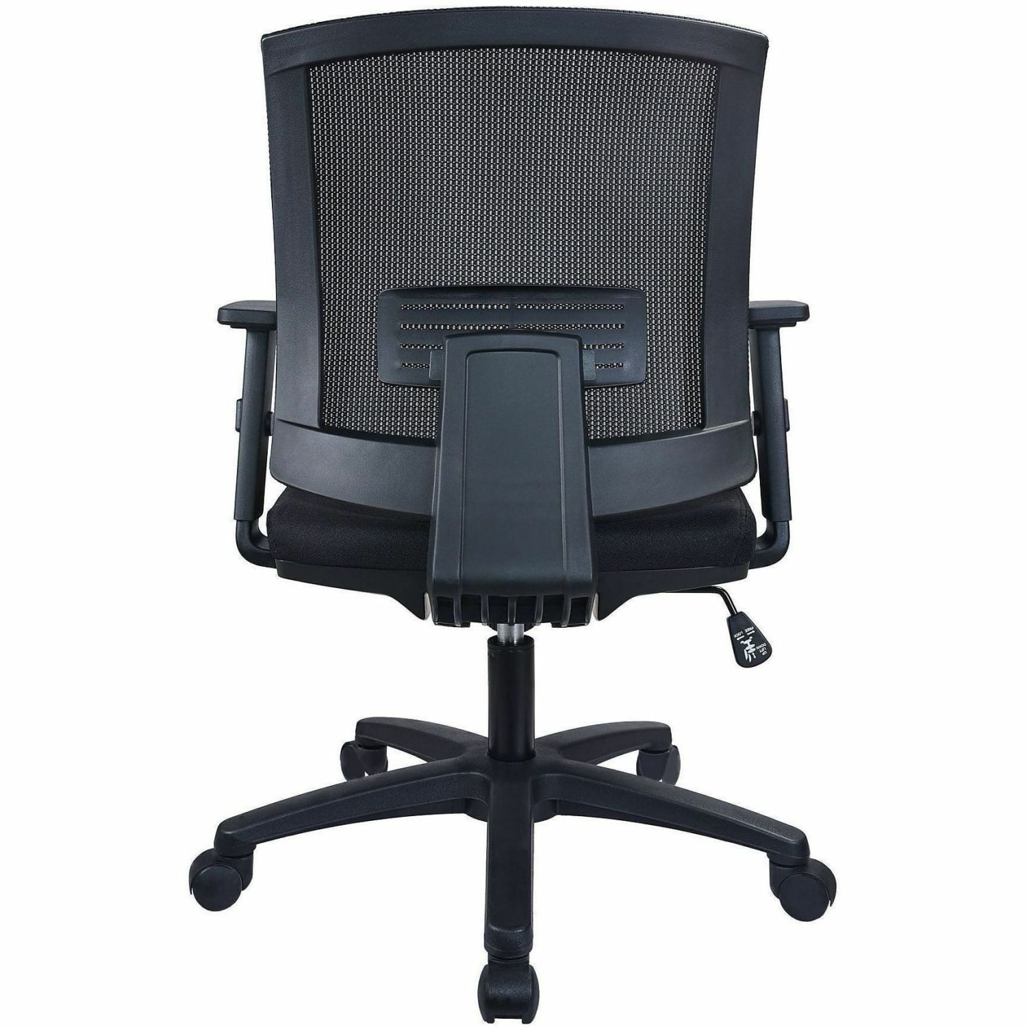 Lorell Soho Mid Back Task Chair Black PopularChairscom