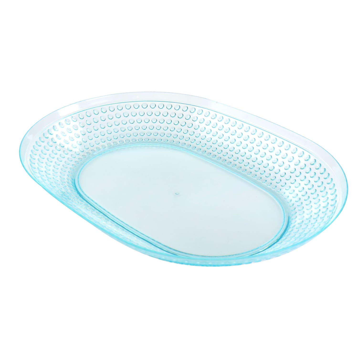 Gibson Home 2-Piece Platter Set, 15-3/4in, Aqua - Image 5